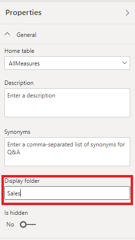 Add Sales Sub Folder